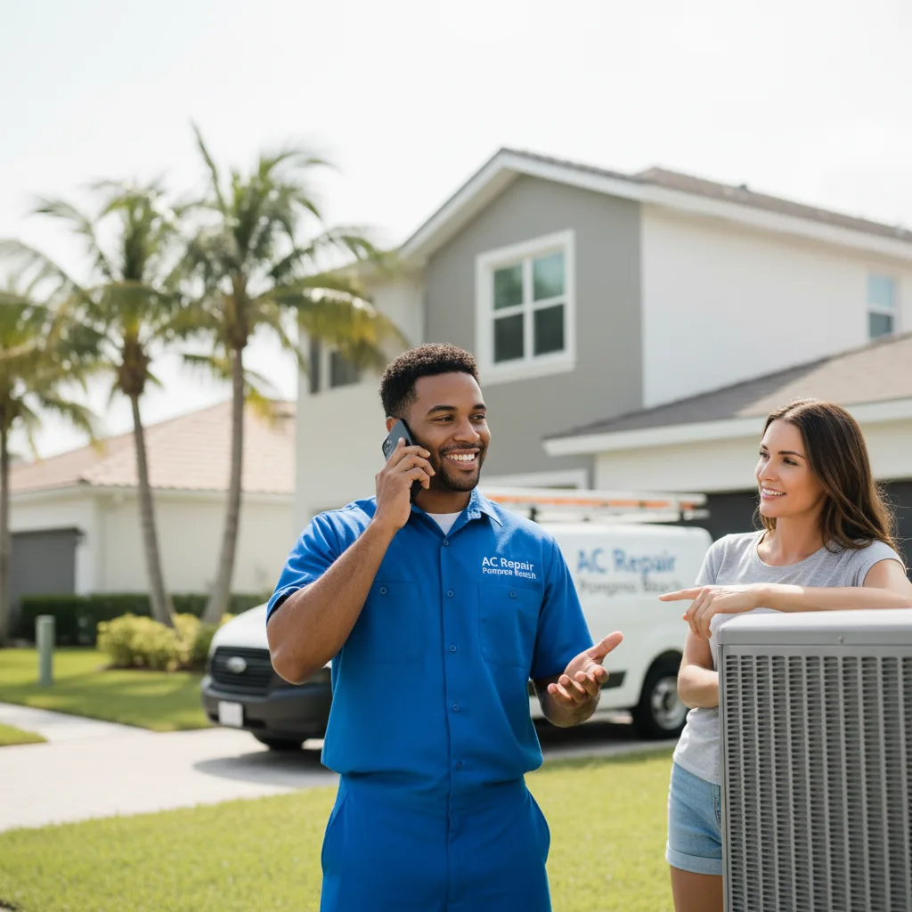 AC Repair Pompano Beach customer support in Hutchinson